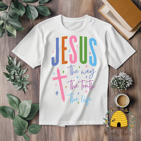 The Way The Truth The Light Adult Graphic Shirt