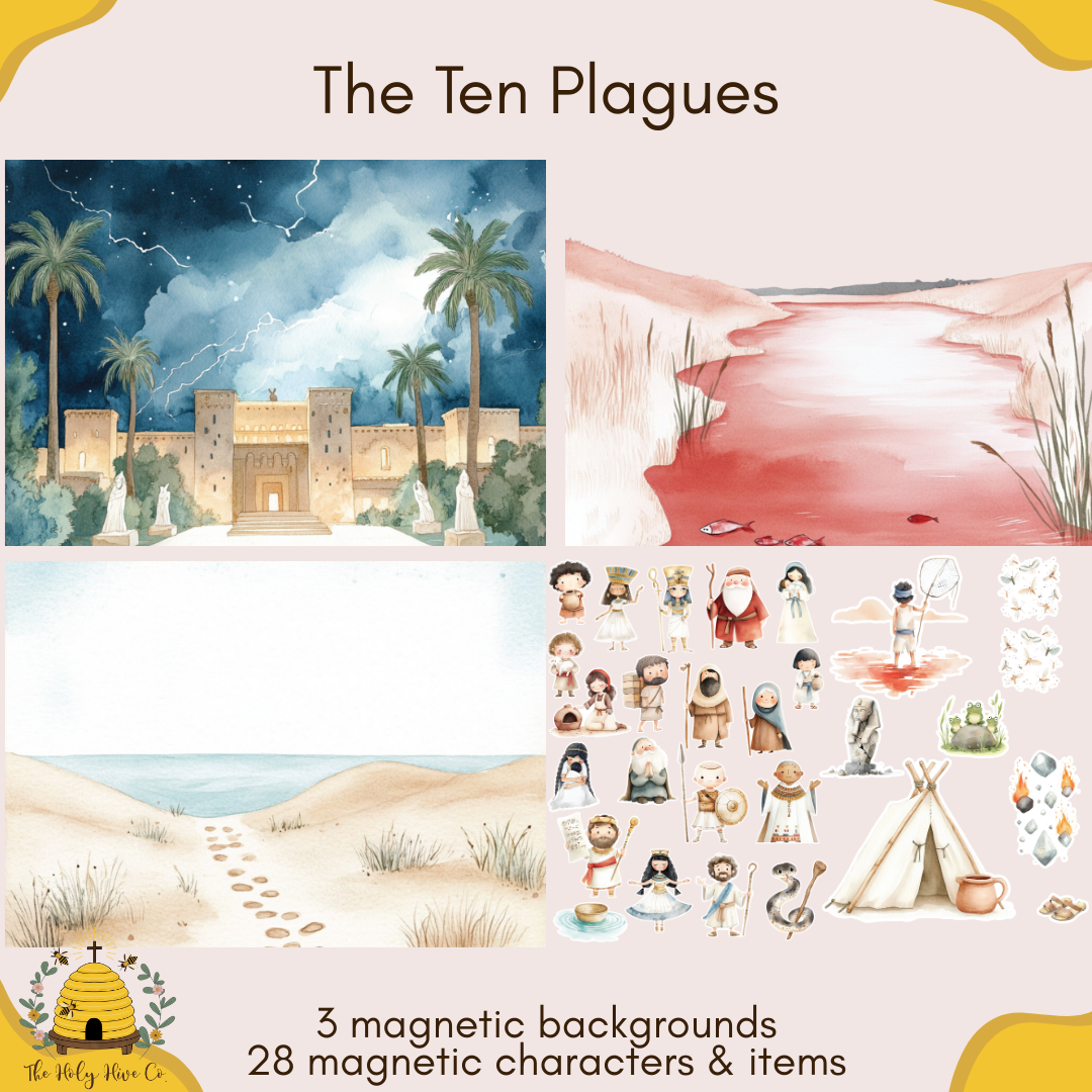 The Moses BUNDLE - Stick & Tell Magnetic Playset