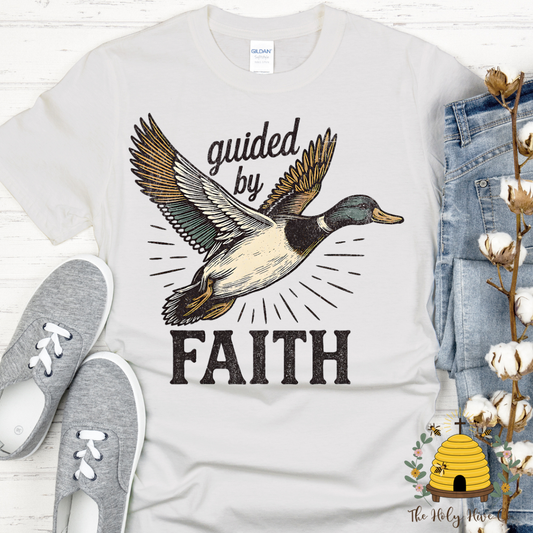 Guided By Faith Adult Graphic Shirt