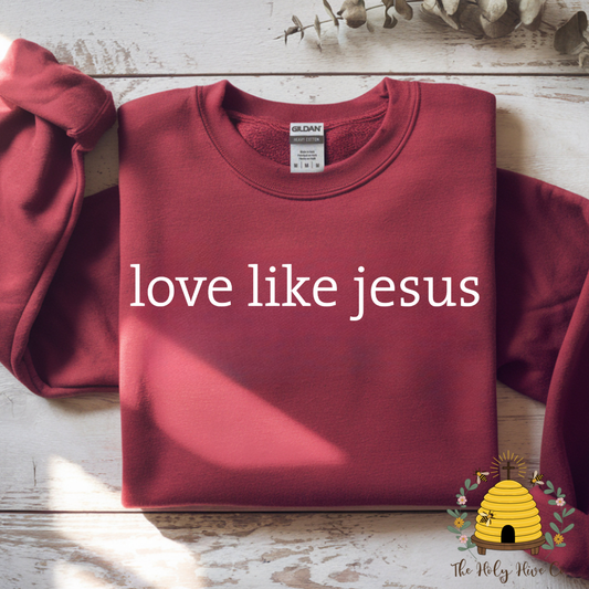 Love Like Jesus Adult Graphic Shirt