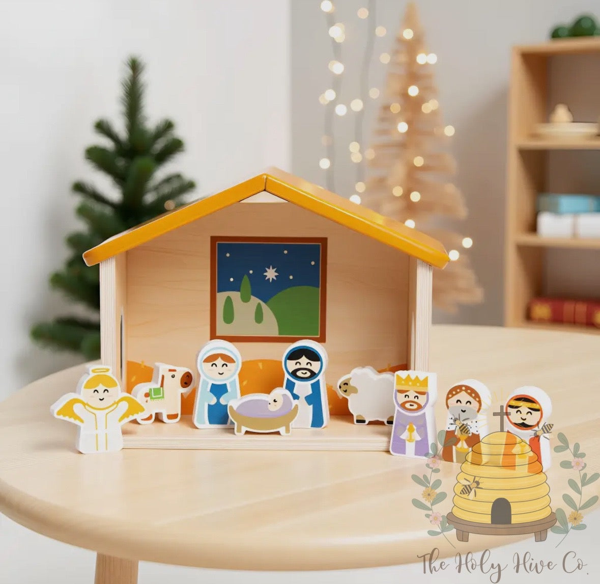 Nativity Wooden Toy Set