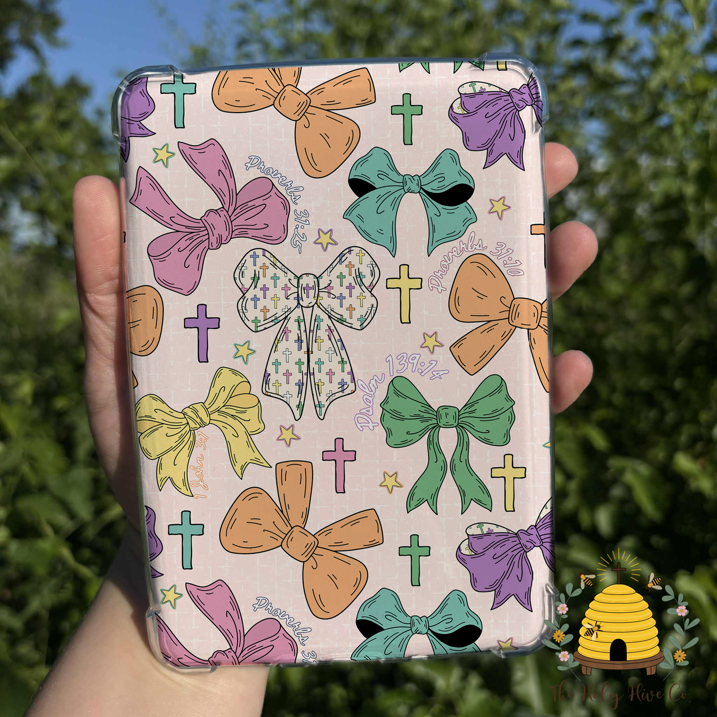 eReader Insert - Bows & Crosses