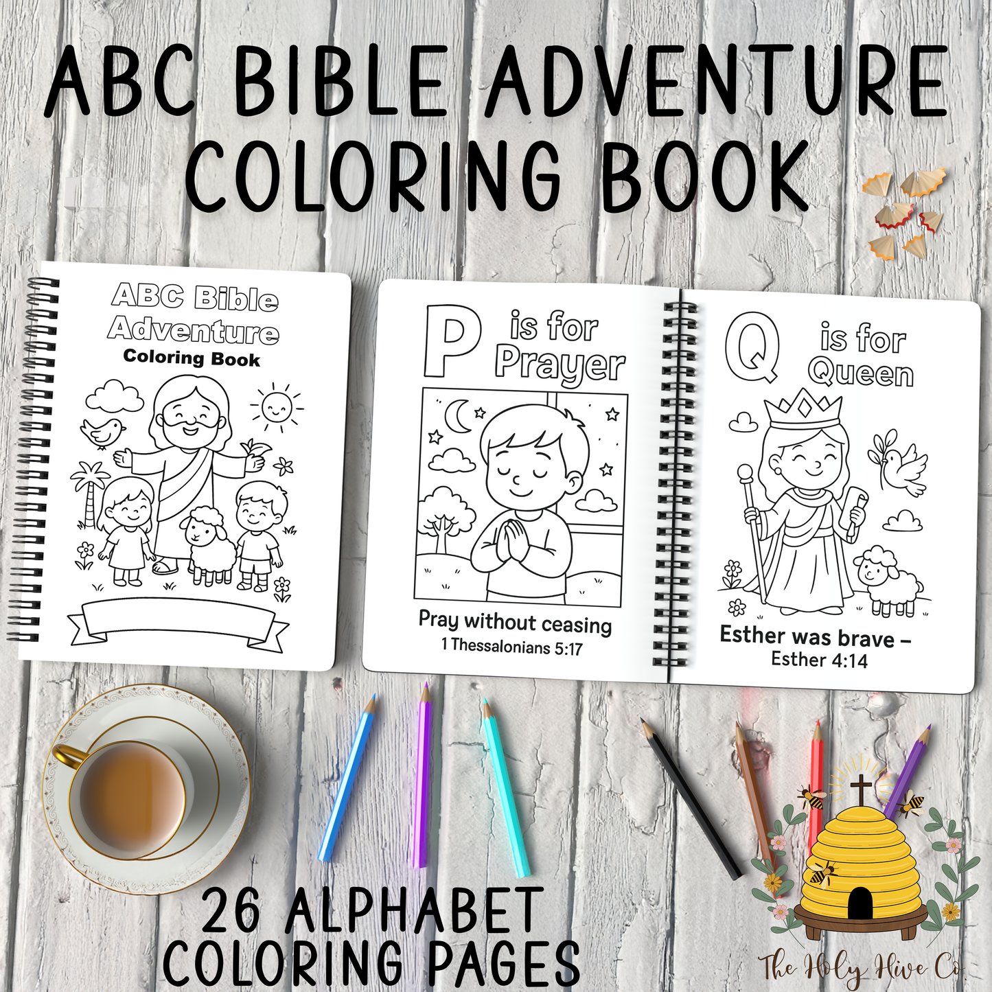 Coloring Book - ABC Bible Adventure