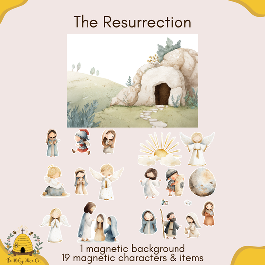 The Resurrection - Stick & Tell Magnetic Playset