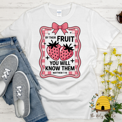 By Their Fruit Adult Graphic Shirt
