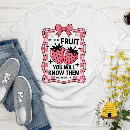 By Their Fruit Adult Graphic Tee
