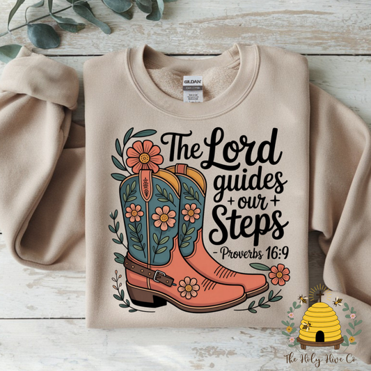 The Lord Guides My Steps Adult Graphic Shirt