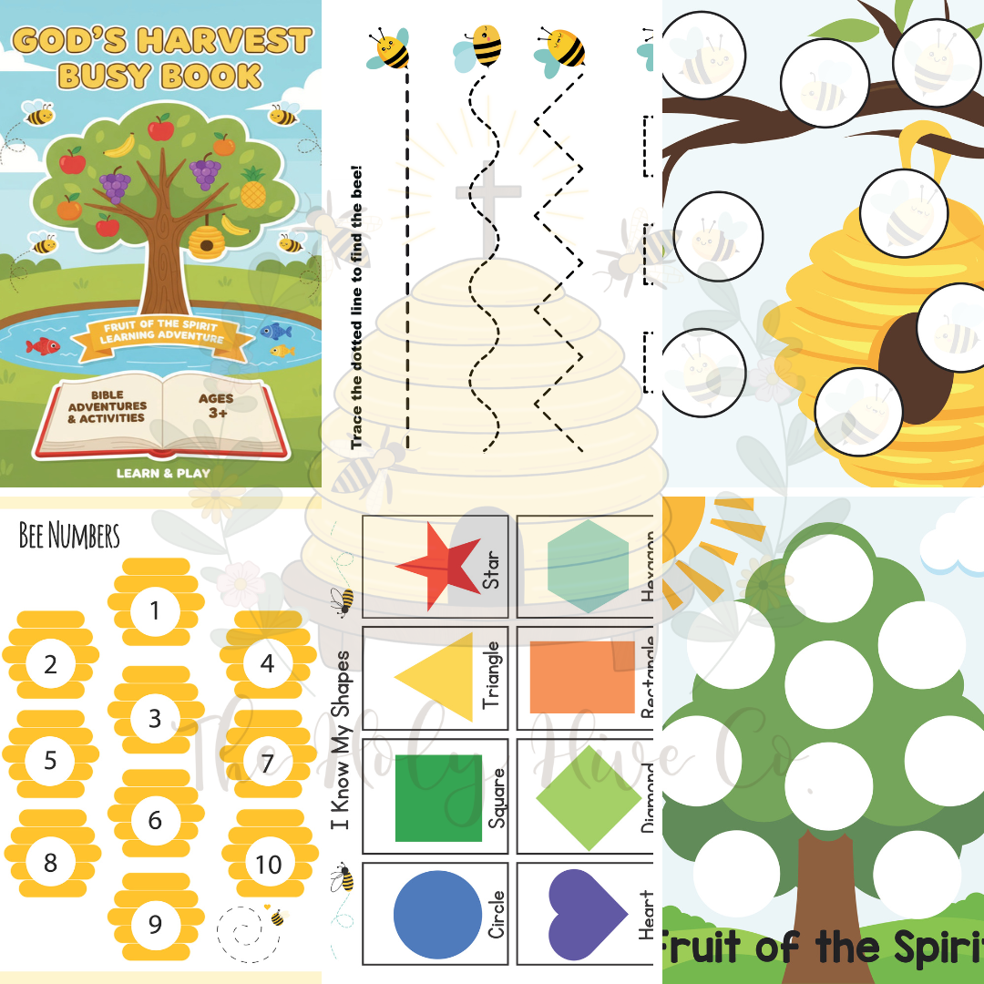 Busy Book - God's Harvest