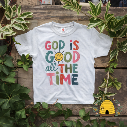 God is Good All the Time Kids Graphic Shirt