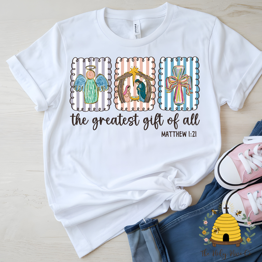 The Greatest Gift Of All Kids Graphic Shirt