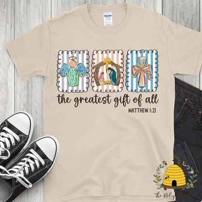 The Greatest Gift Of All Adult Graphic Shirt