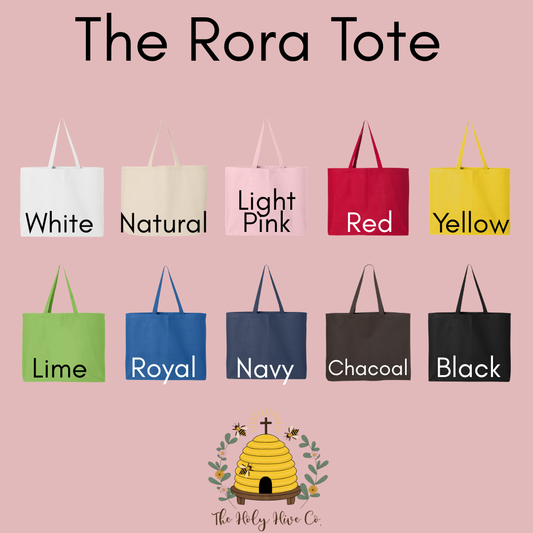 The Rora Tote Bag - Create Your Own Bag