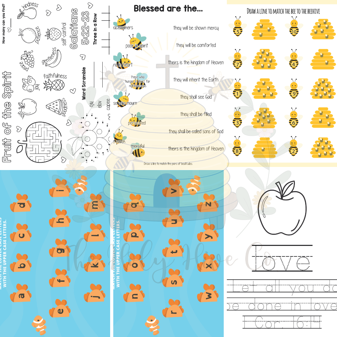 Busy Book - God's Harvest