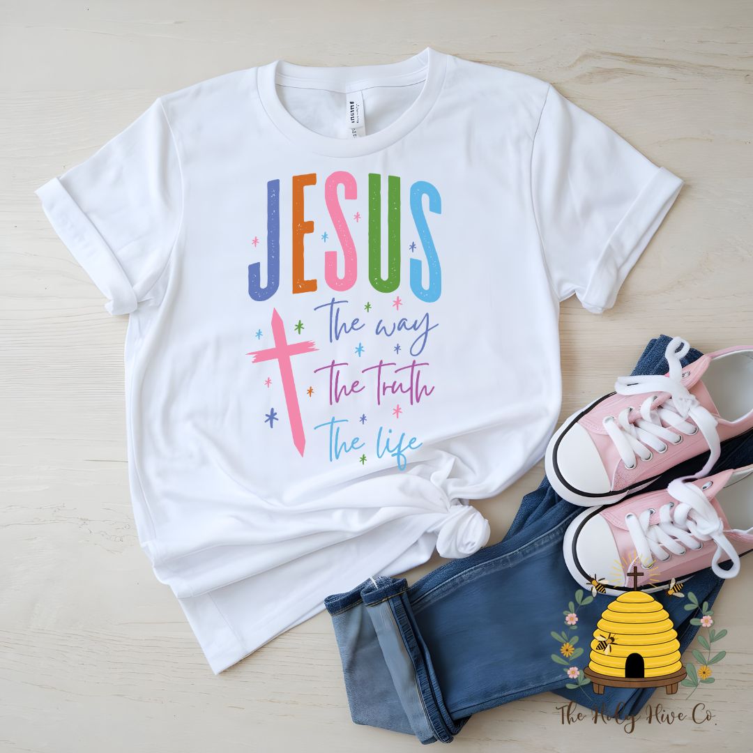 The Way The Truth The Light  Kids Graphic Shirt