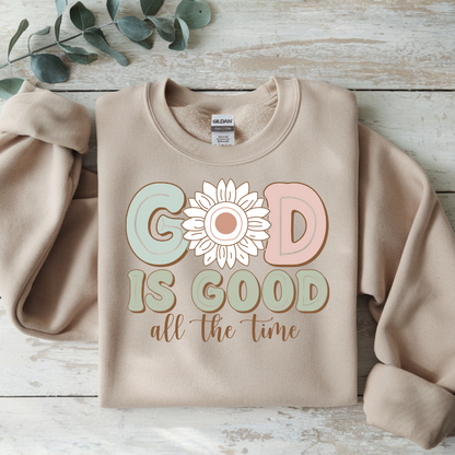God Is Good Pastel Adult Graphic Shirt