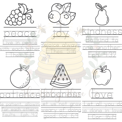 Busy Book - God's Harvest
