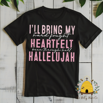 Hard Fought Adult Graphic Shirt