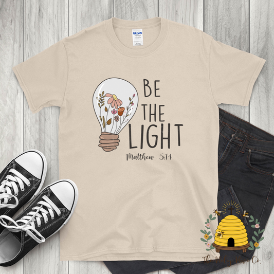 Be The Light Adult Graphic Shirt