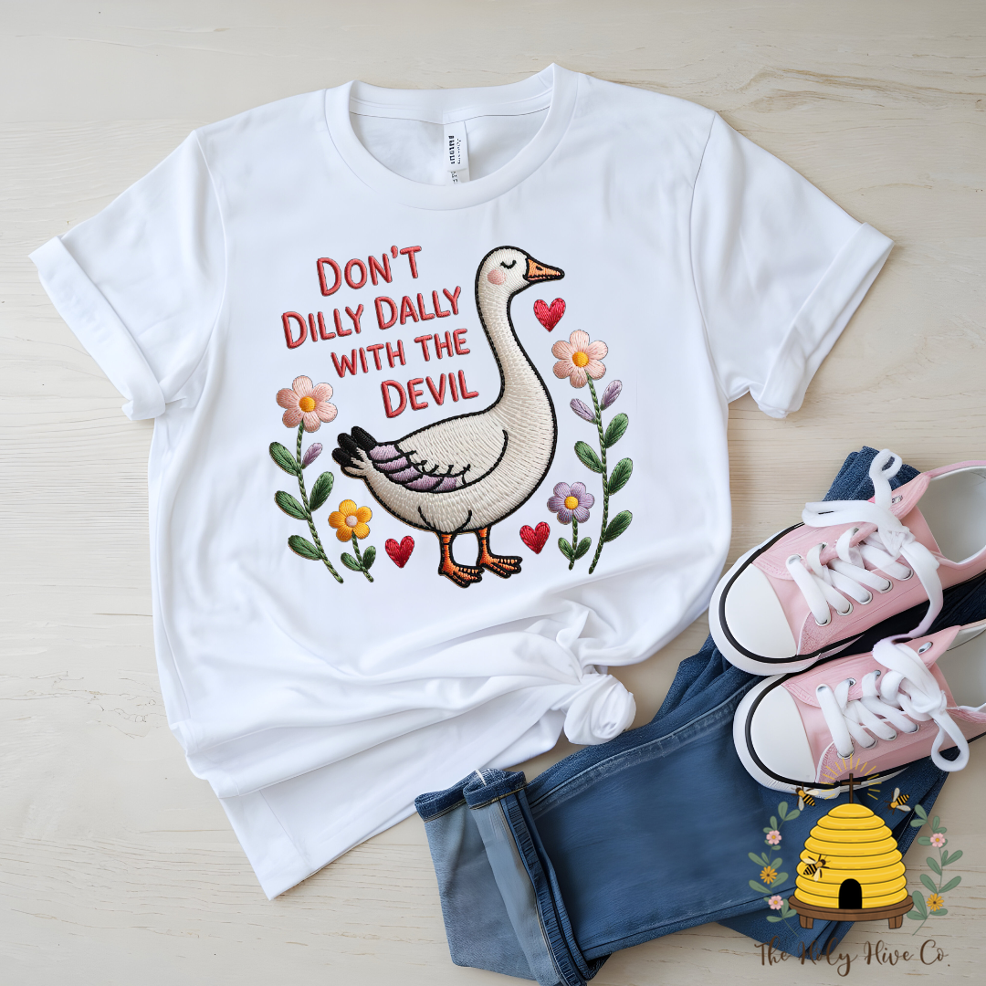 Don't Dilly Dally Kids Graphic Shirt