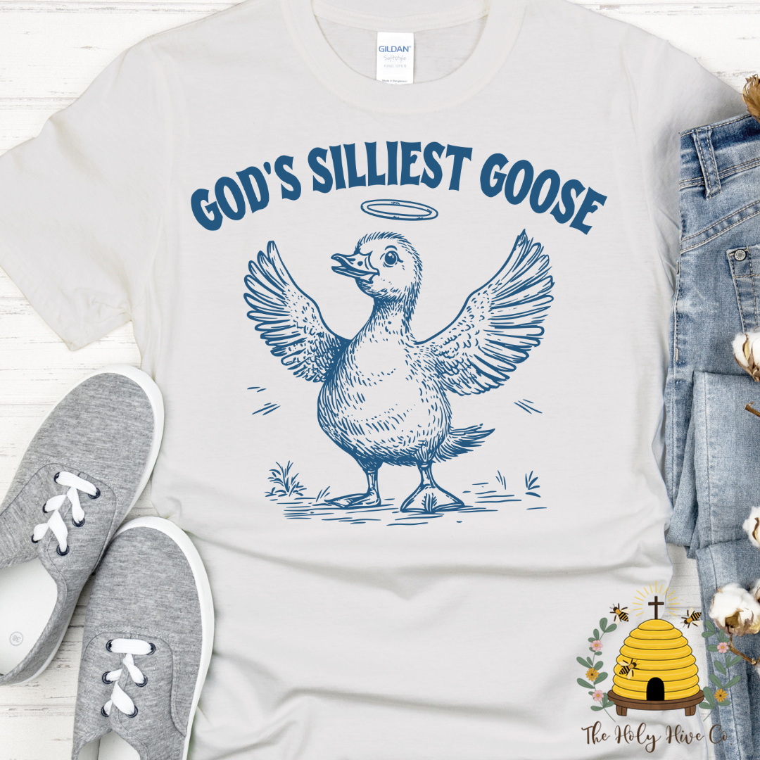 God's Silliest Goose Adult Graphic Shirt