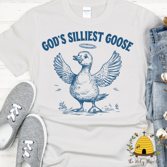 God's Silliest Goose Adult Graphic Shirt