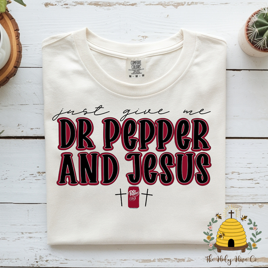 Doctor Pep And Jesus Adult Graphic Shirt