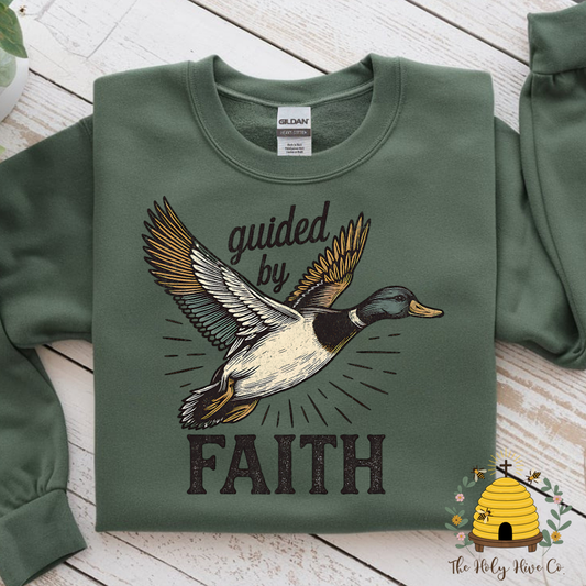 Guided By Faith Adult Graphic Shirt
