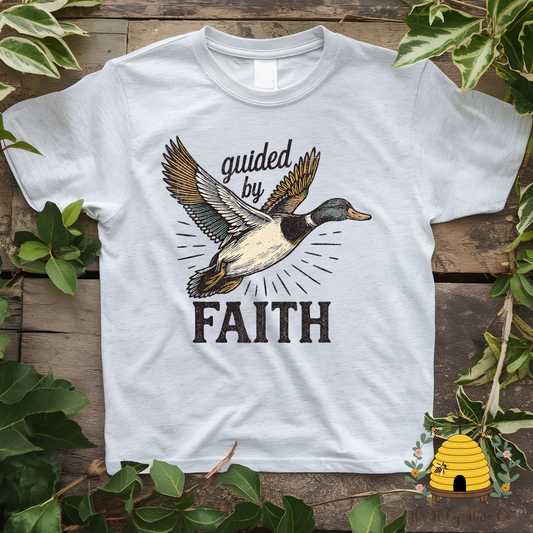 Guided By Faith Kids Graphic Shirt