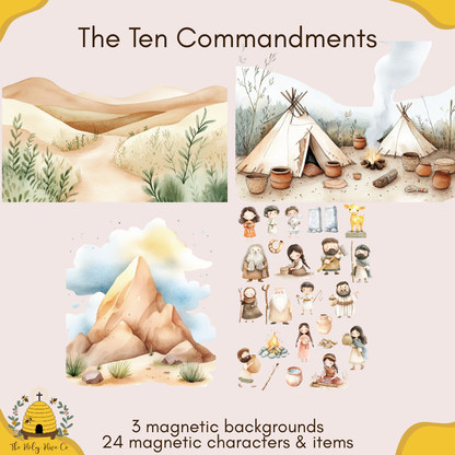 The Moses BUNDLE - Stick & Tell Magnetic Playset