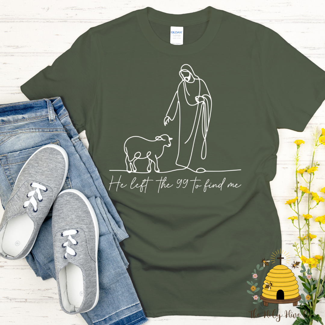 He Left The 99 Adult Graphic Shirt