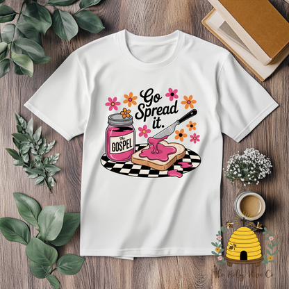 Go Spread It Adult Graphic Shirt