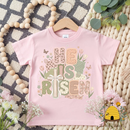 He Is Risen Version 1 Kids Graphic Shirt