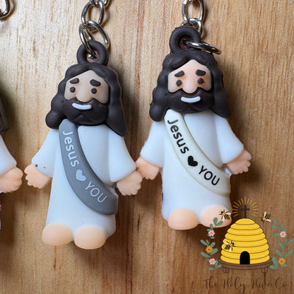 Jesus Loves You Dangle Earrings