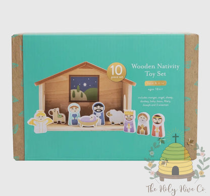 Nativity Wooden Toy Set