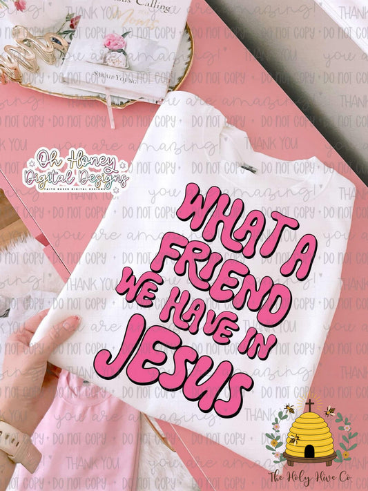 What a Friend We Have in Jesus Kids Graphic Shirt
