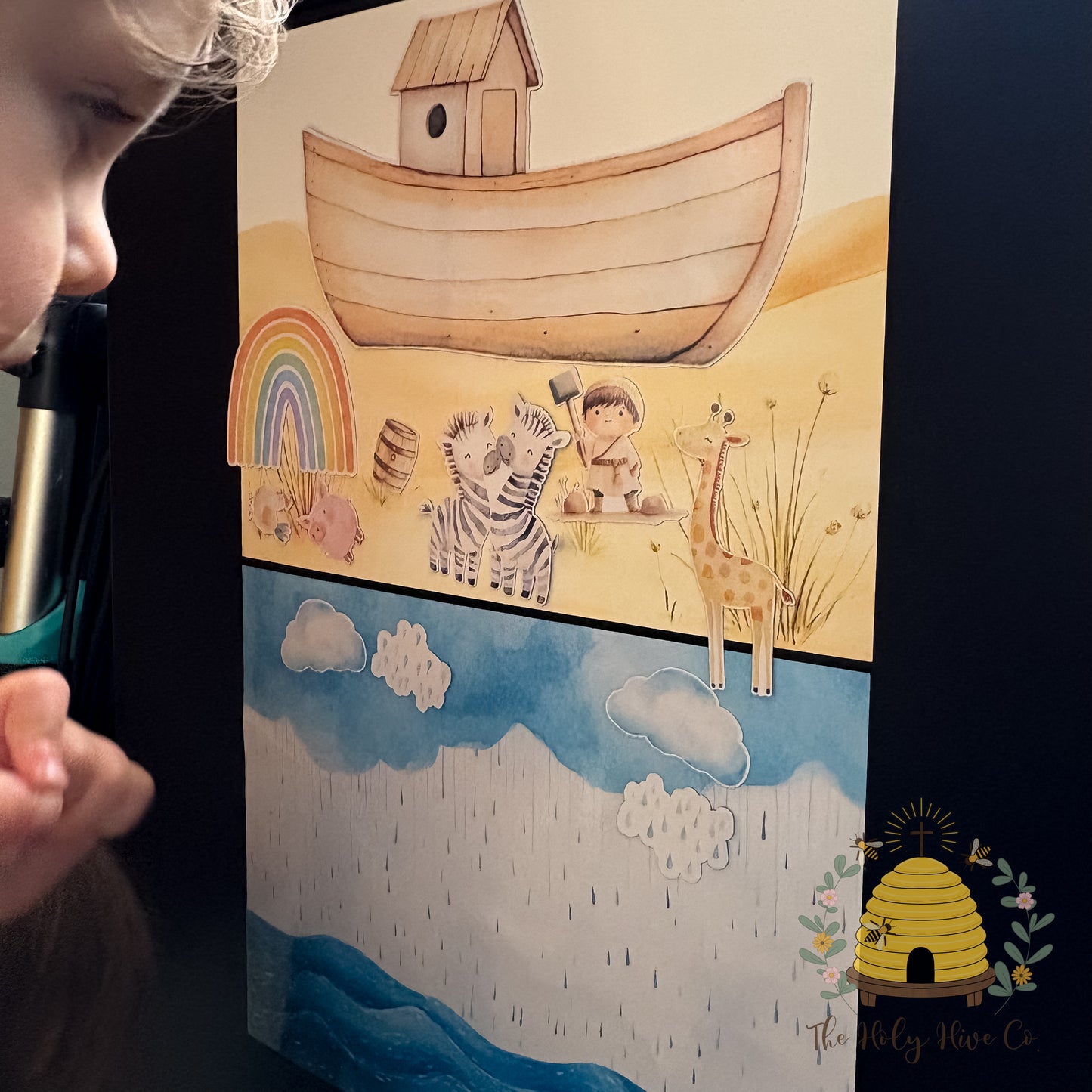 Noah's Ark - Stick & Tell Magnetic Playset