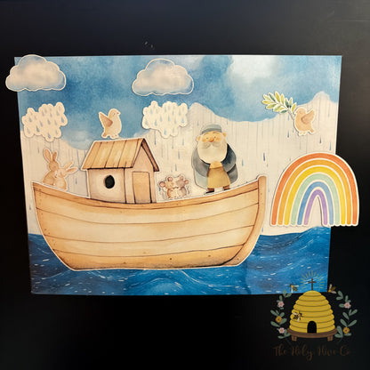 Noah's Ark - Stick & Tell Magnetic Playset