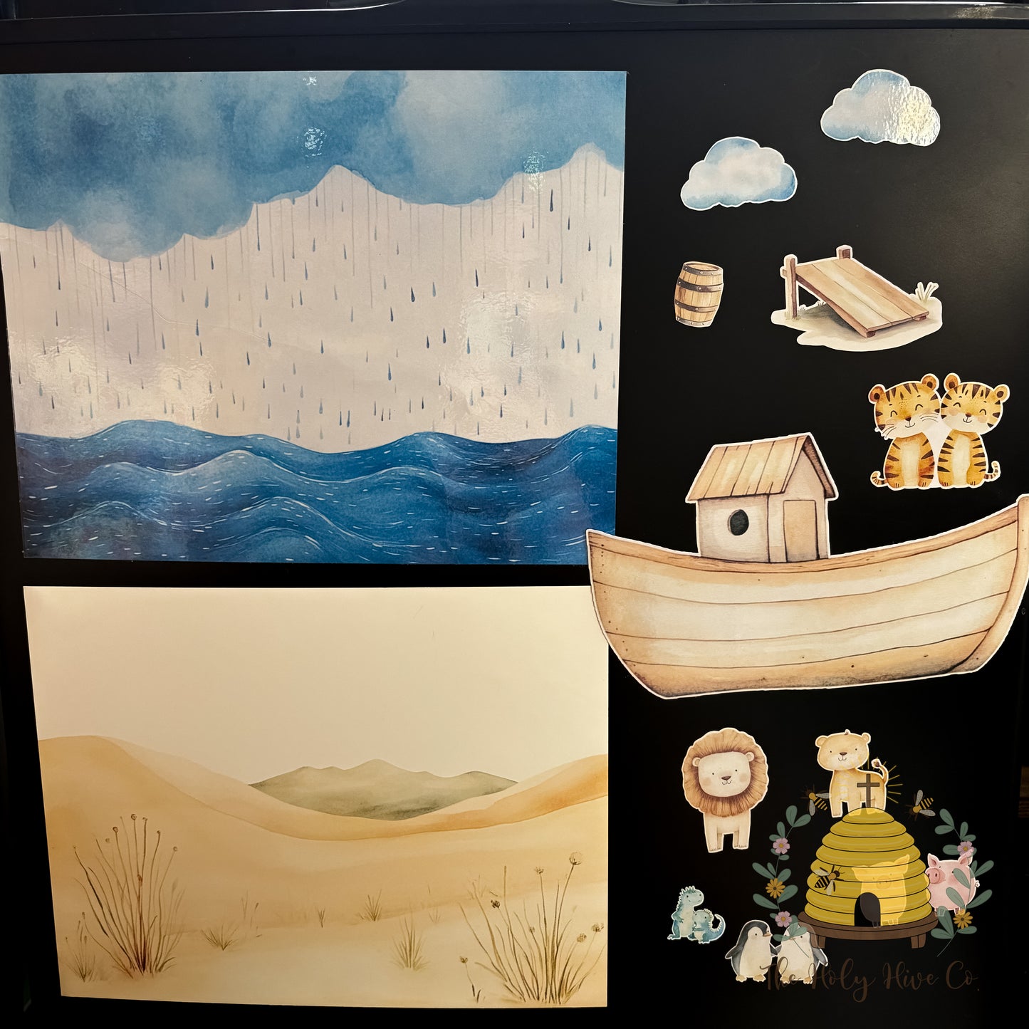 Noah's Ark - Stick & Tell Magnetic Playset