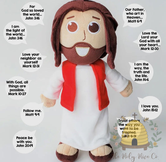 Talking Jesus Plush Doll - PREORDER