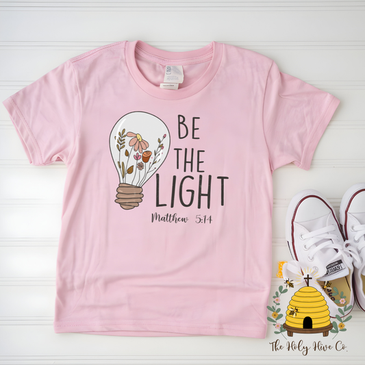 Be The Light Kids Graphic Shirt