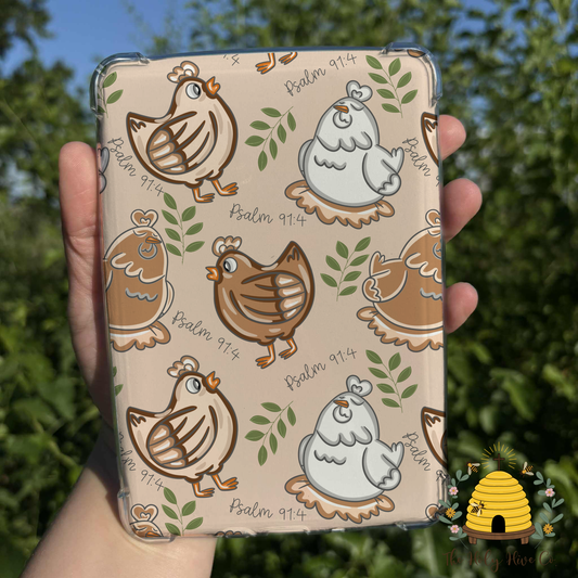eReader Insert - Chickens Psalm 91:4