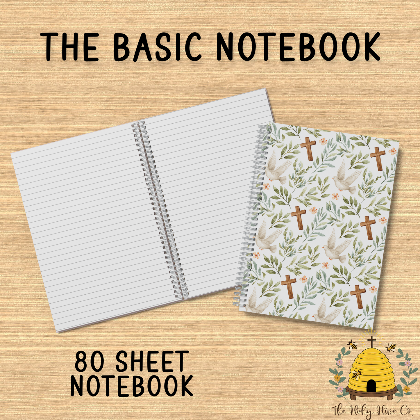 The Basics Notebook - Olive Branch & Dove