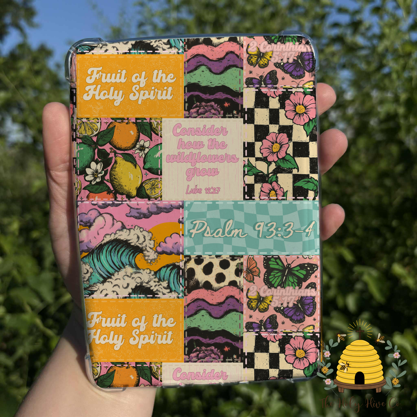 eReader Insert -  Fruits of the Spirit Patchwork