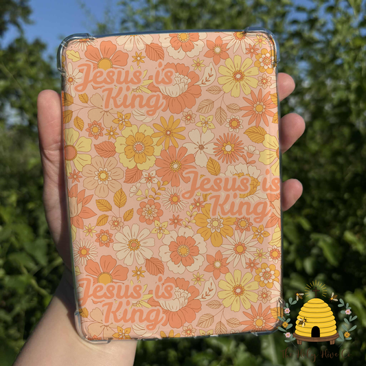 eReader Insert -  Jesus Is King Florals