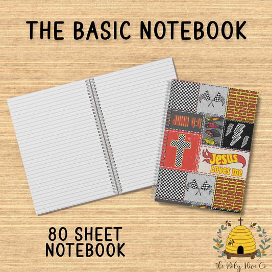 The Basics Notebook - Jesus Loves Me (Boy)