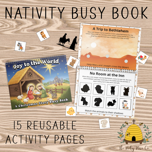 Busy Book - The Christmas Story