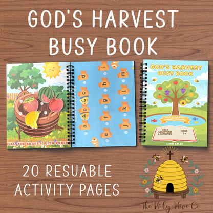 Busy Book - God's Harvest