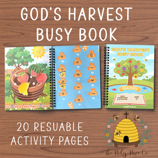 Busy Book - God's Harvest