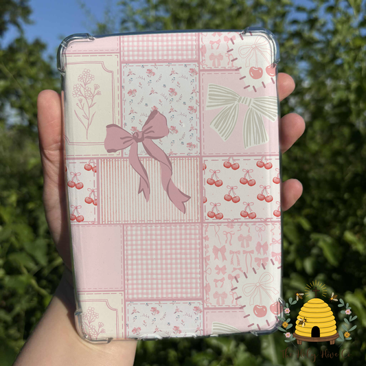 eReader Insert -  Pink Patchwork