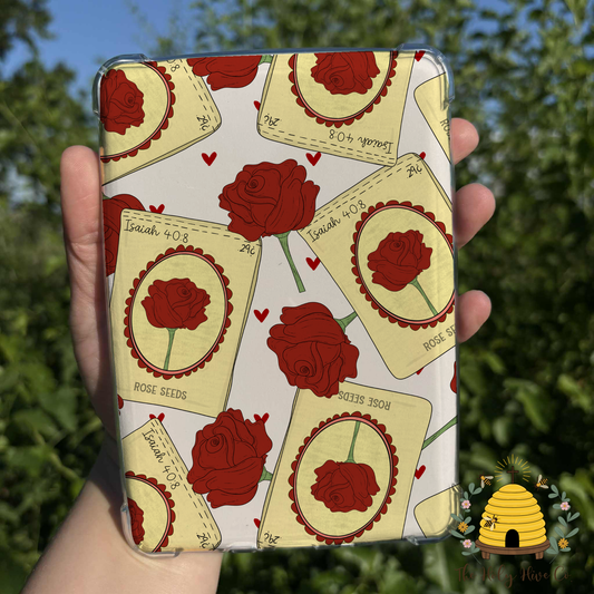 eReader Insert - Rose Seeds